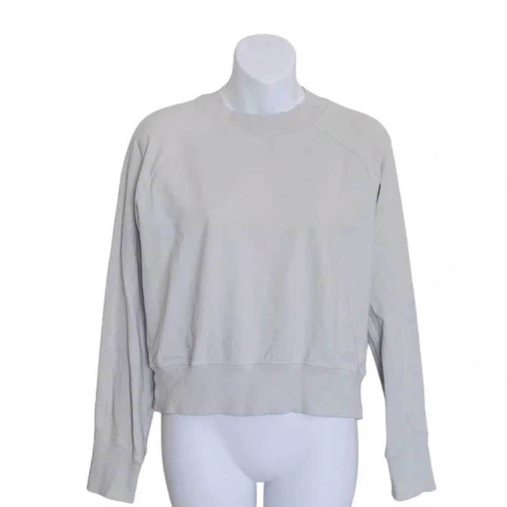 Lululemon Athletica Light Gray Sweatshirt